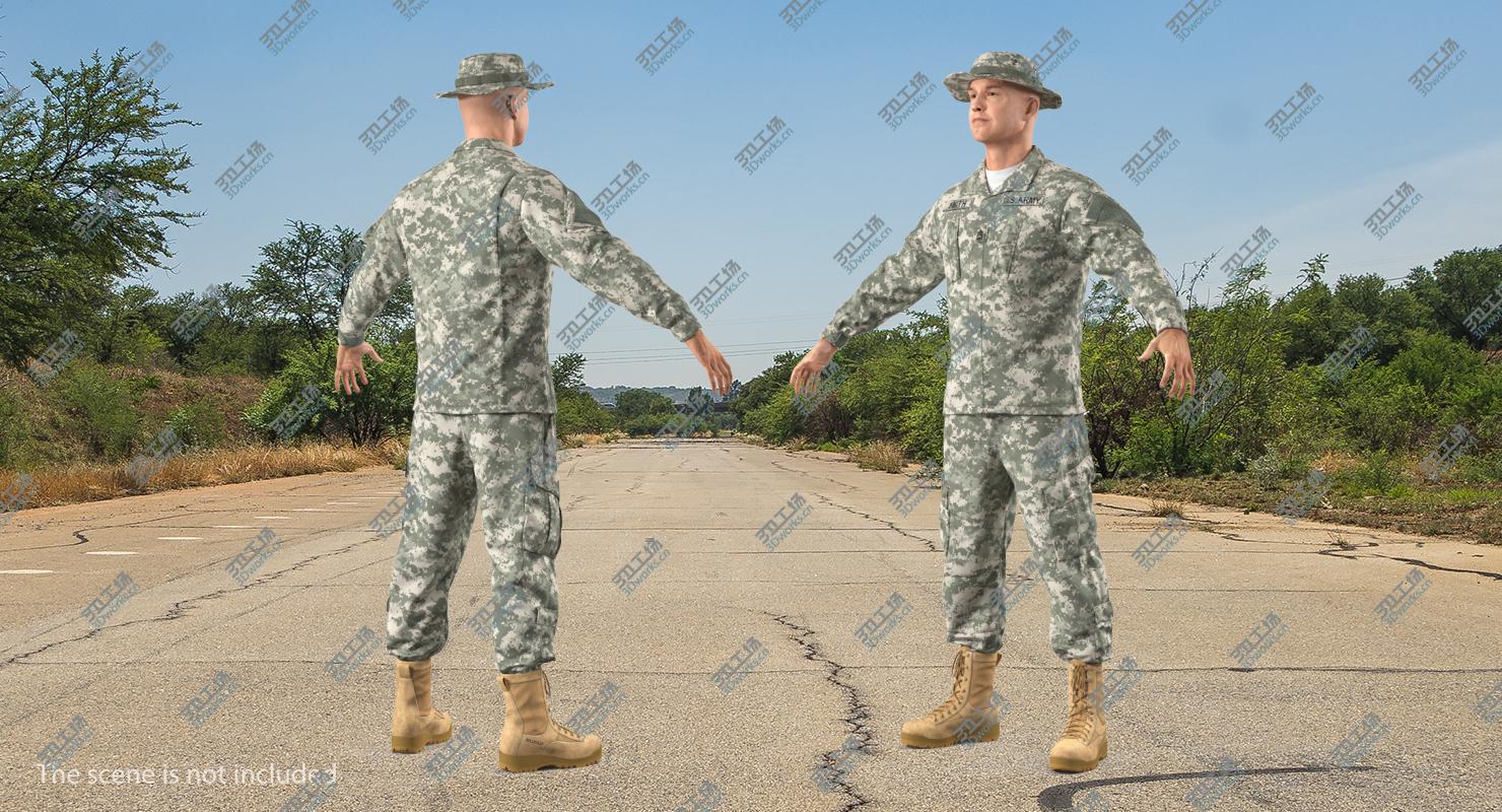 images/goods_img/20210313/US Army Soldier Camo T-Pose 3D model/4.jpg